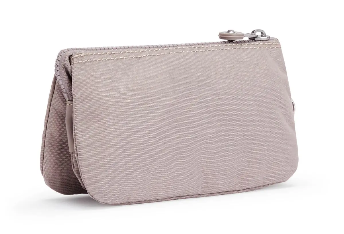 Kipling Creativity L Women’s Purse Grey Grey 4x18.5x11 cm | Vibrant, lightweight design for women - view 3