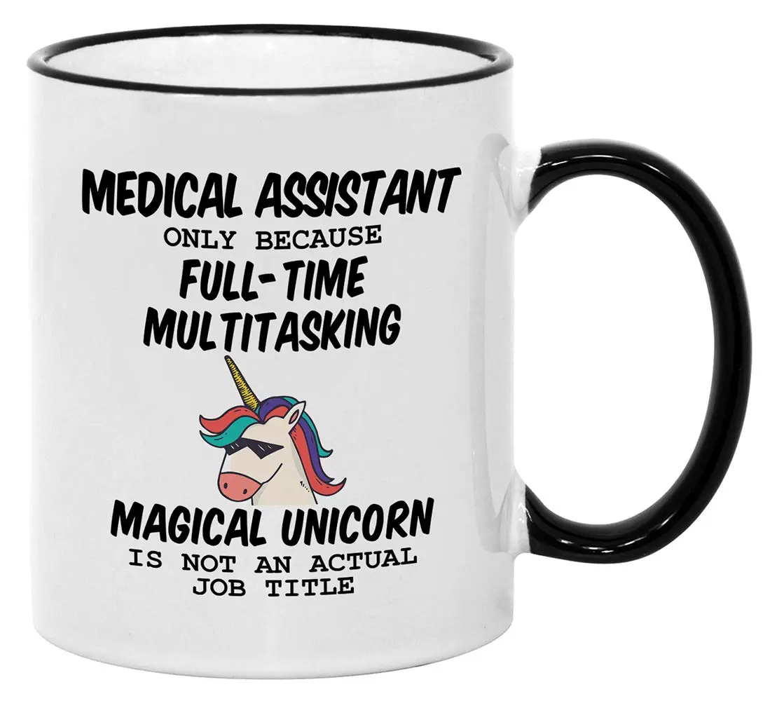Casitika Medical Assistant Gifts for Women | 11 oz Certified Unicorn Mug for Healthcare Professionals - main product image