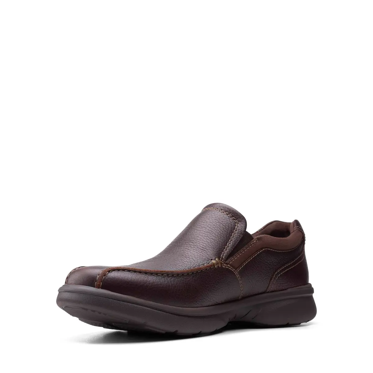 Clarks Collection Men's Bradley Step Loafer Brown Tumbled 2.27 kg (3 lb) | All-Occasion Casual Slip-On - main product image