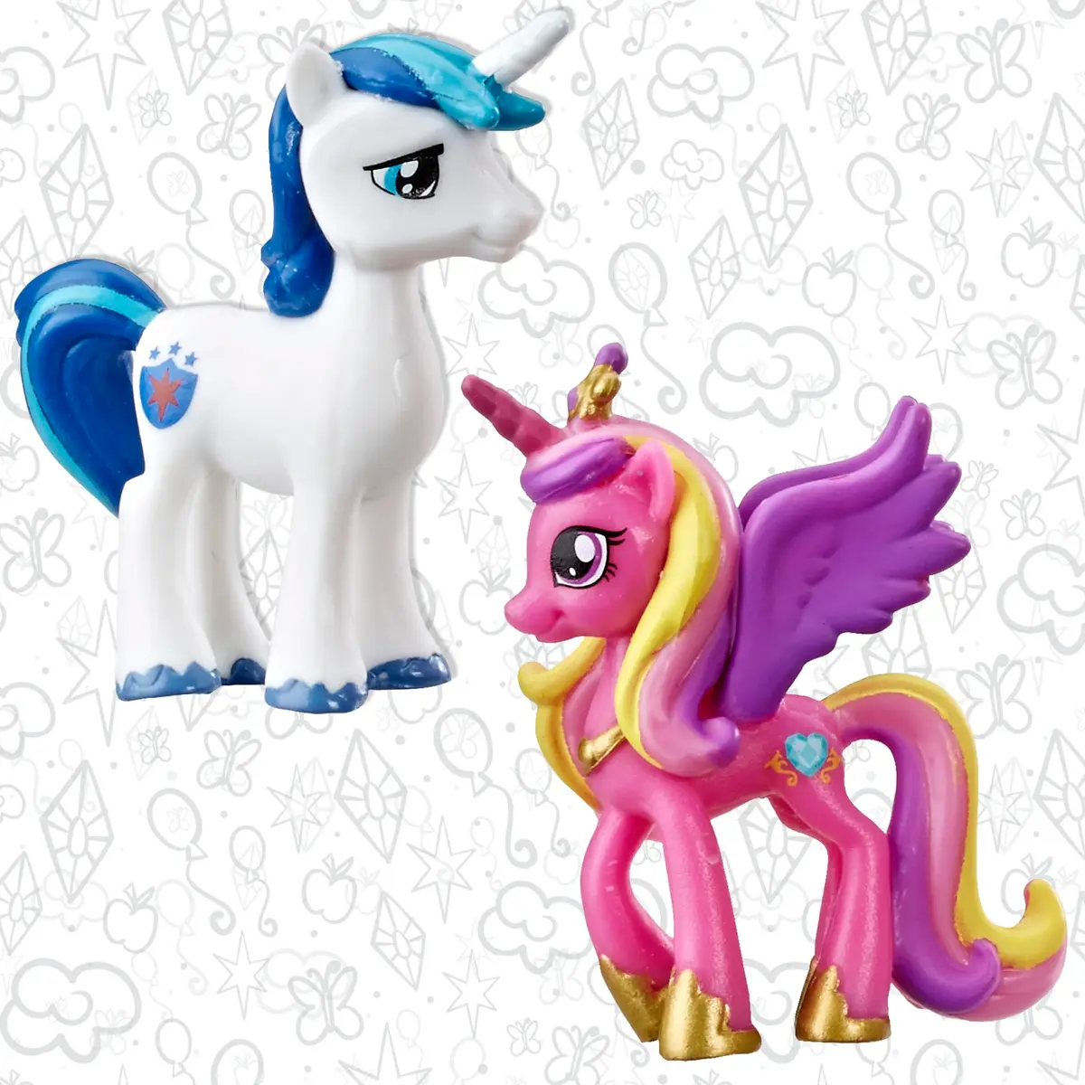 My Little Pony Toy Rainbow Equestria Favorites 10 Figure Collection | 2-inch scale, Bright colors, Entertainment-inspired fun - view 4
