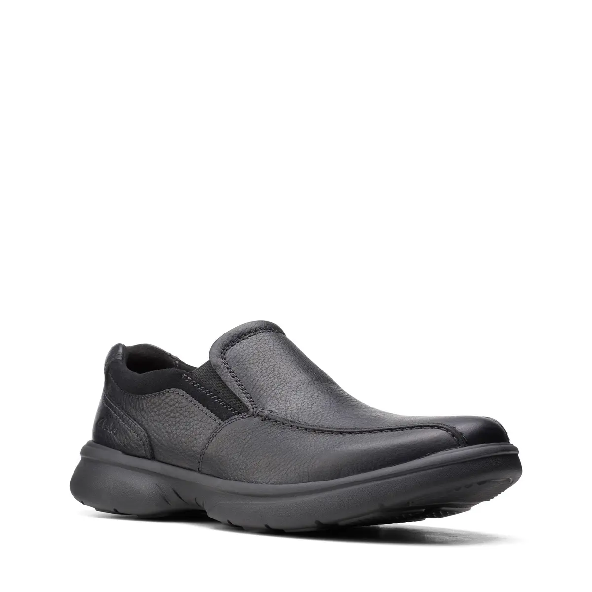 Clarks Collection Men's Bradley Step Loafer Black Tumbled Leather 2.27 kg (5 lb) | Business Casual Slip-On - view 7