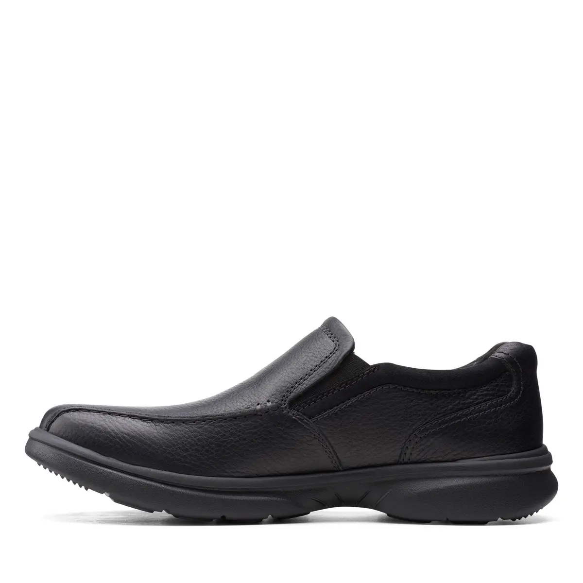 Clarks Collection Men's Bradley Step Loafer Black Tumbled Leather 2.27 kg (5 lb) | Business Casual Slip-On - view 2