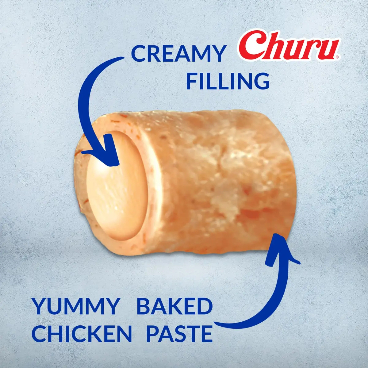 INABA Churu Bites Soft & Chewy Cat Treats, Chicken Flavor, 18 Tubes (0.35 oz each) | Grain-Free, Low-Calorie, Pill-Friendly - view 2