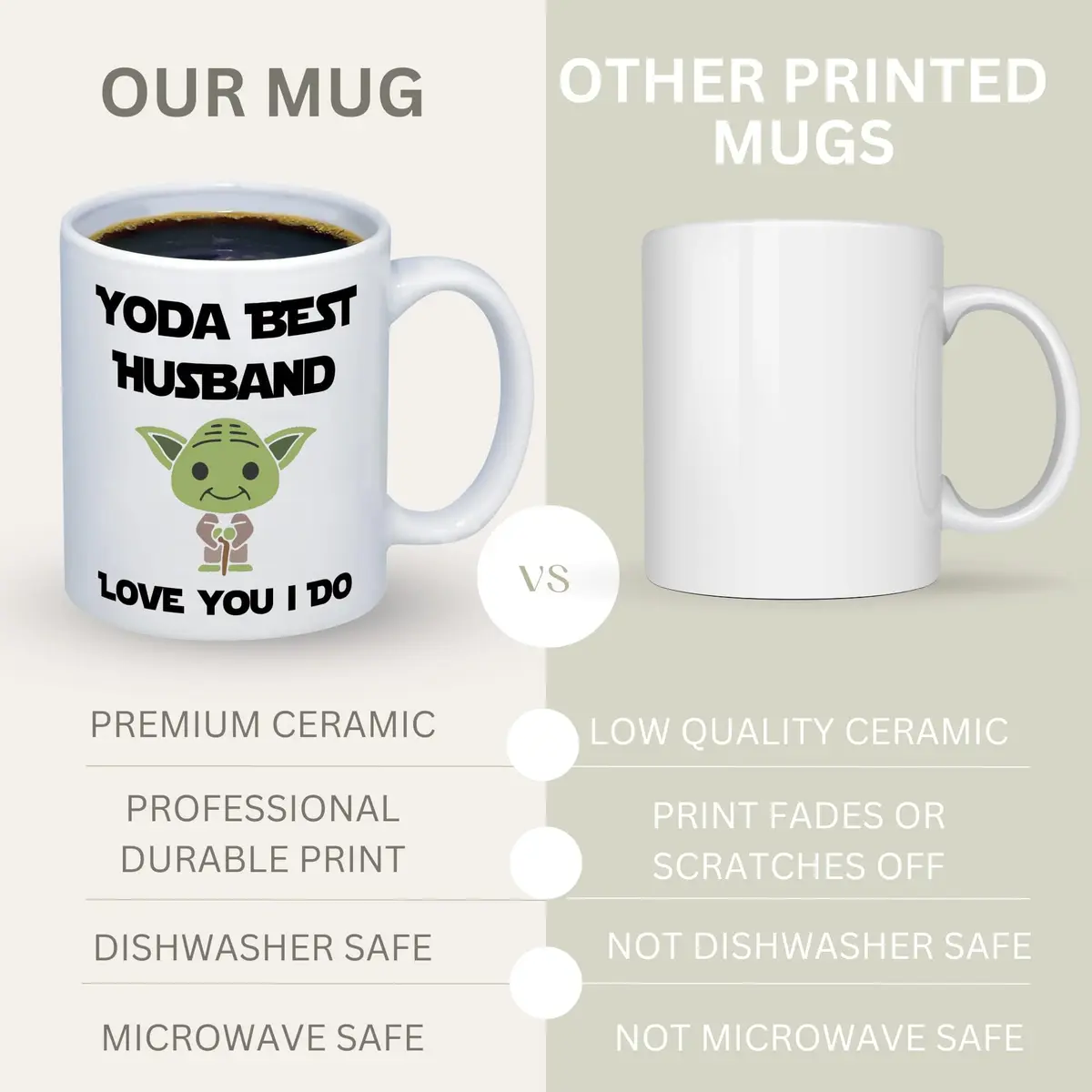 Suchmugs Best Husband Mug From Wife 11 Ounces | Funny Husband Gift for Him - view 5