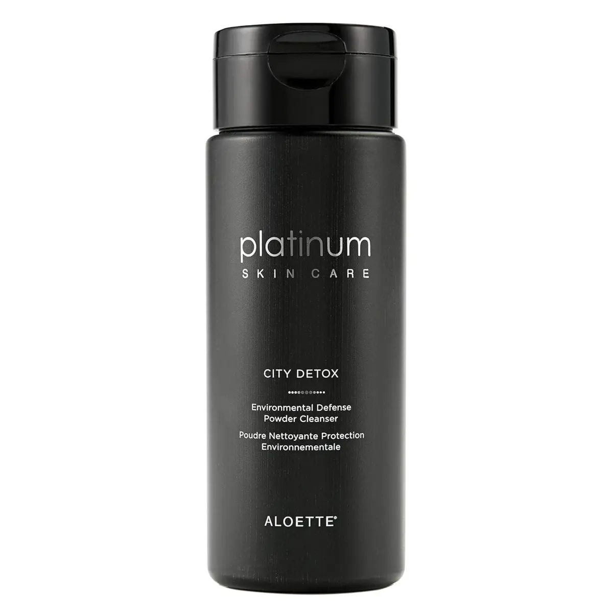 Aloette City Detox Environmental Defense Powder Cleanser - Facial Skin Care | Charcoal & Papain for All Skin Types - main product image
