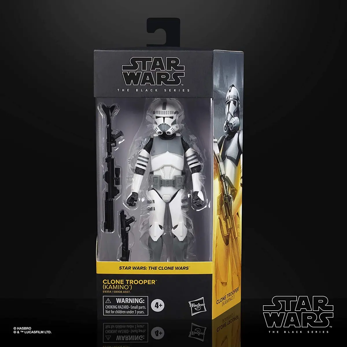 STAR WARS The Black Series Clone Trooper (Kamino) Toy 6-Inch-Scale The Clone Wars Collectible Action Figure | Ages 4+ - view 2