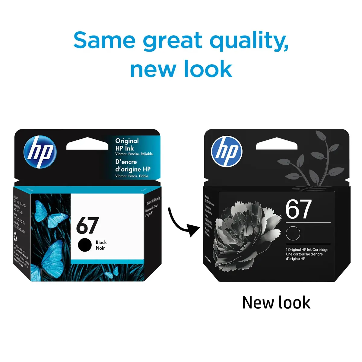 HP 67 Black Ink Cartridge | 120 Pages | Works with HP DeskJet & ENVY Series Printers - view 2