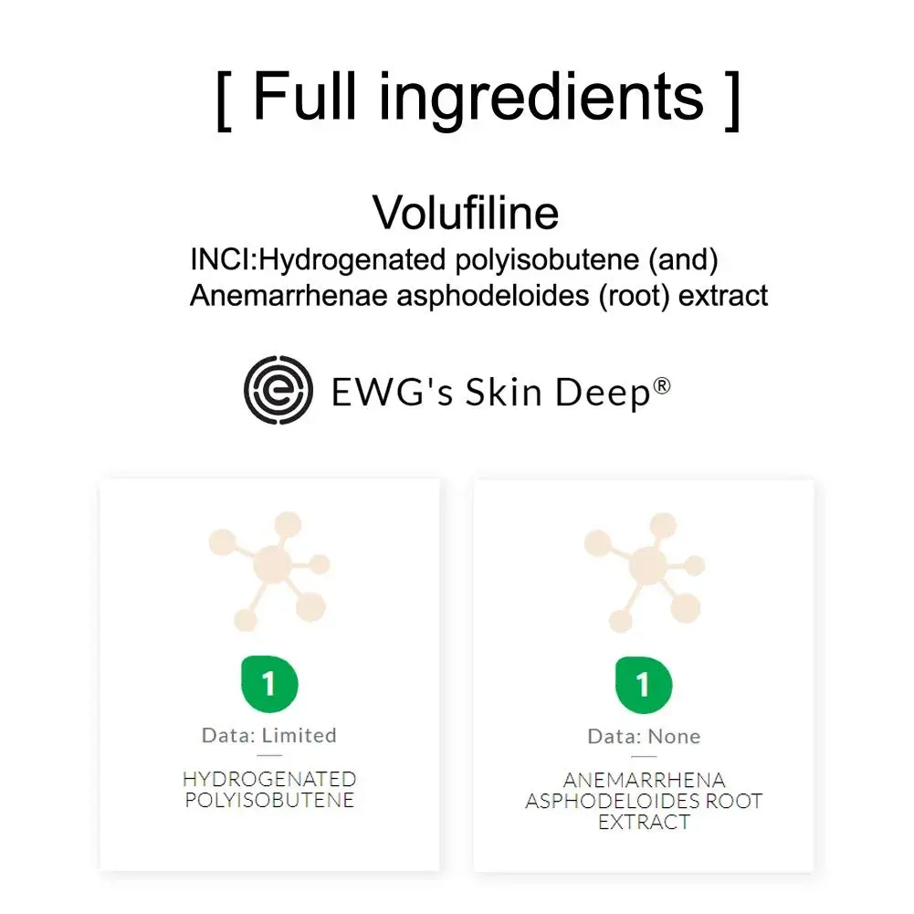 COSMETIC BOOSTERS Volufiline Serum 10ml (0.34 Fl Oz) | France Sederma Ingredient for Skin Elasticity - view 5