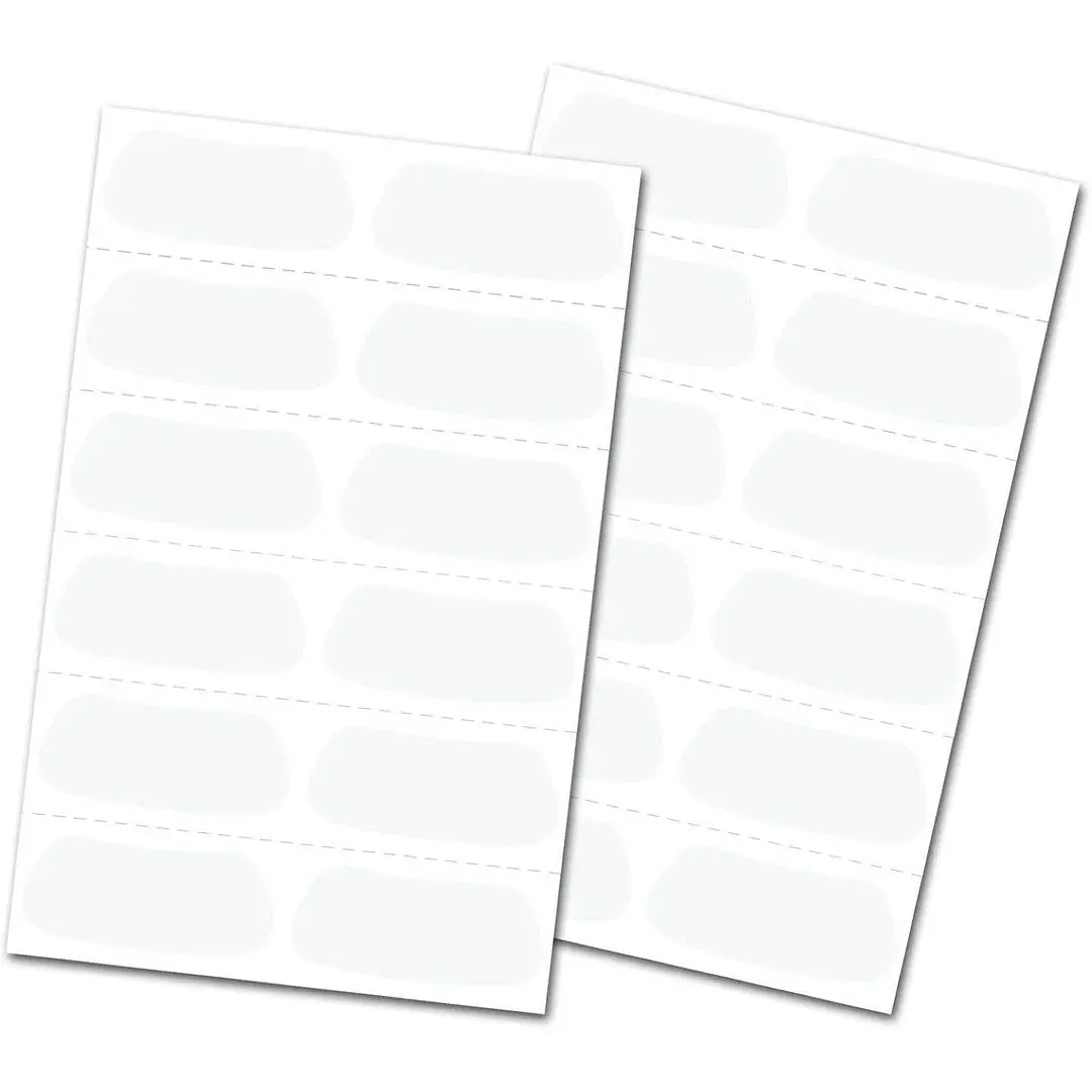 Rawlings Eye Black Adhesive Stickers | White | 12 Pairs for Athletes - main product image