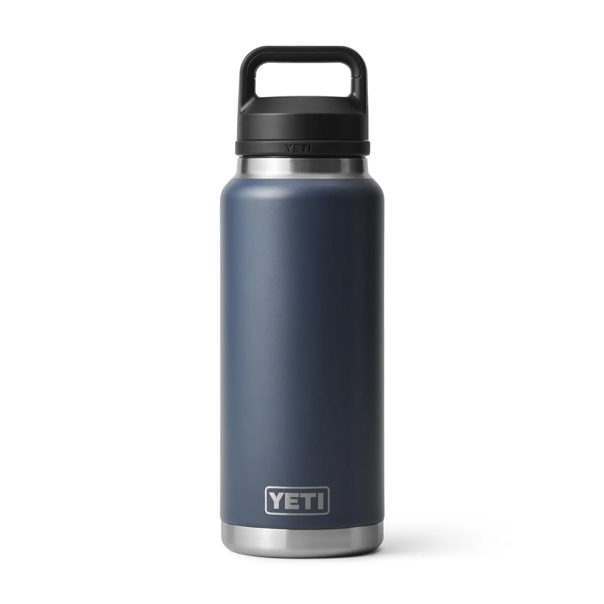 YETI Rambler 36 oz Bottle with Chug Cap, Navy | Insulated Stainless Steel Water Bottle (1065ml / 36oz) - main product image