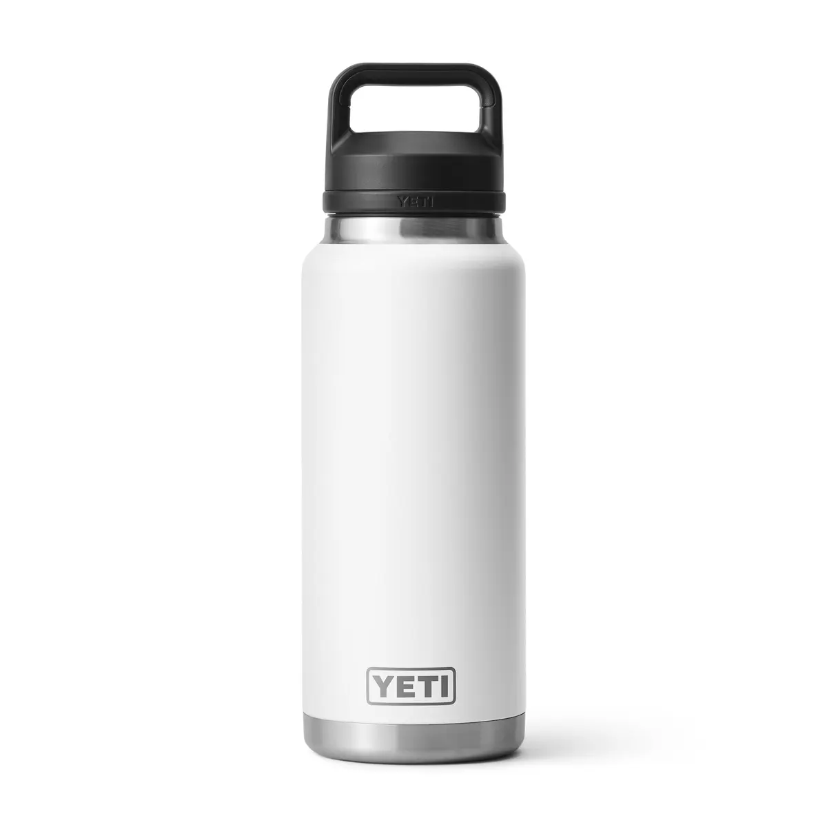 YETI Rambler 36 oz Bottle with Chug Cap, White | Insulated Stainless Steel Tumbler - main product image