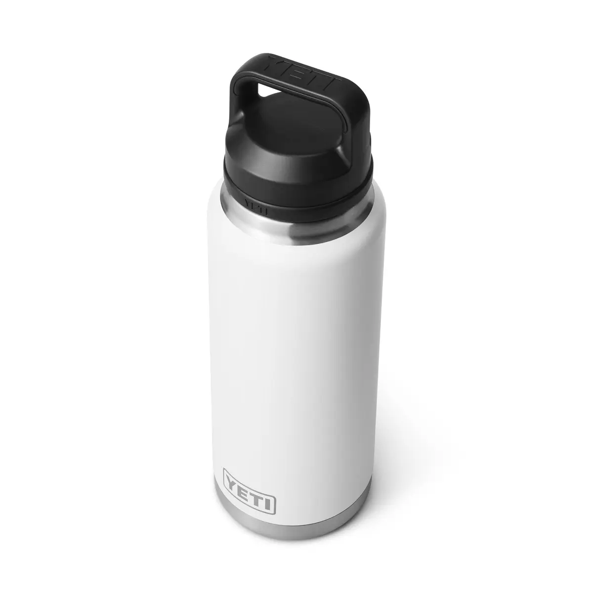 YETI Rambler 36 oz Bottle with Chug Cap, White | Insulated Stainless Steel Tumbler - view 7