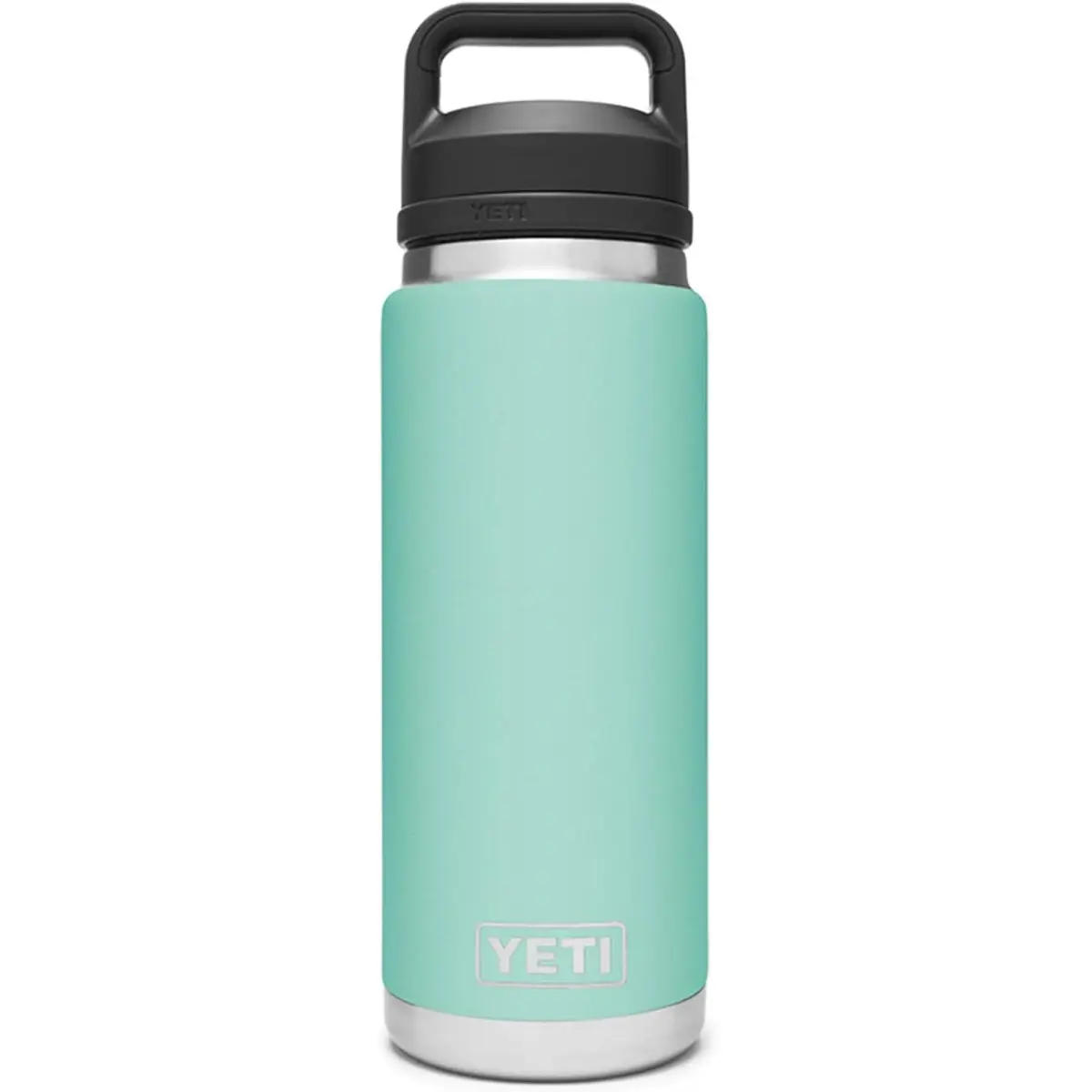 YETI Rambler 26 oz Bottle, Vacuum Insulated, Stainless Steel with Chug Cap, Seafoam | 750ml (26 oz) - main product image