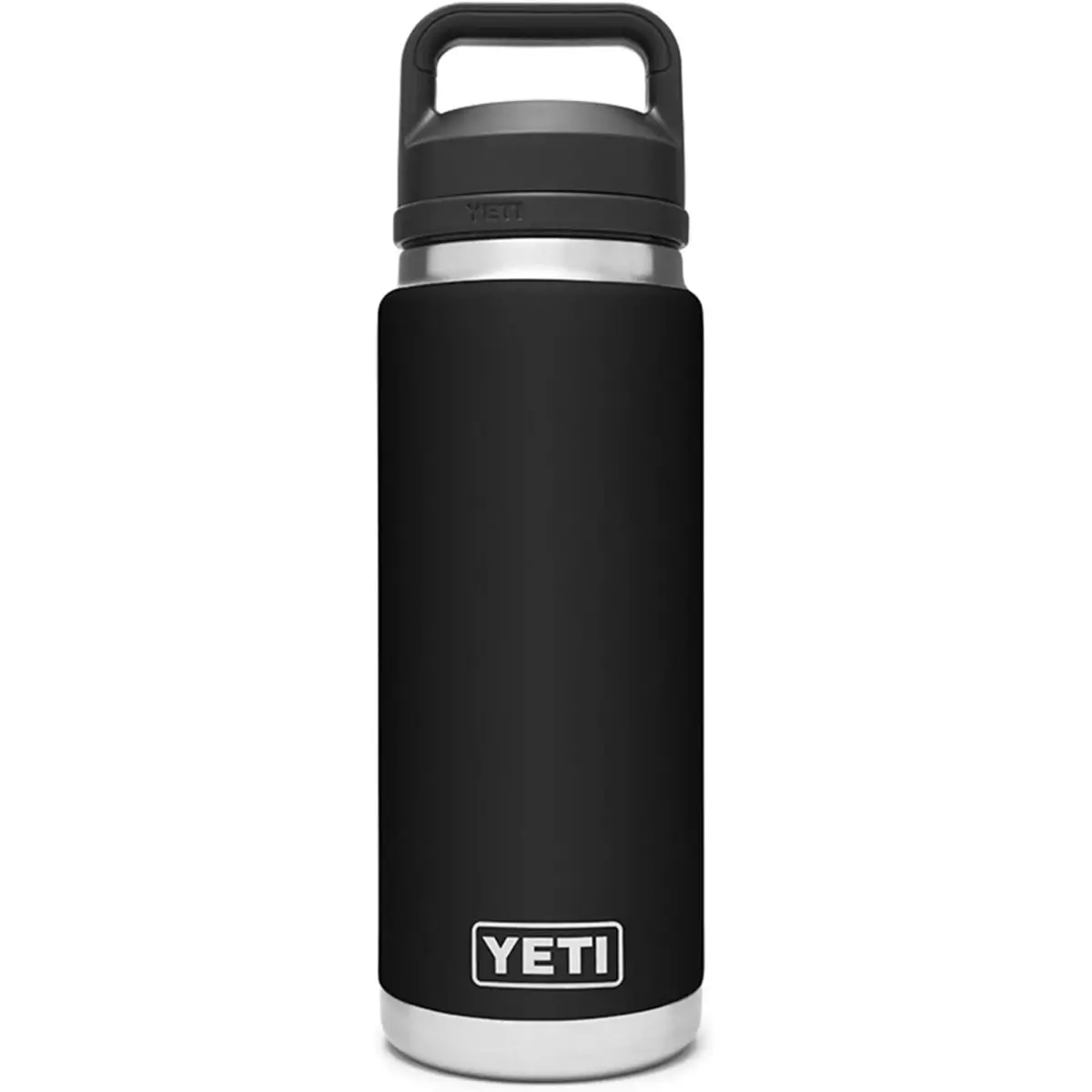 YETI Rambler 26 oz Bottle - Black | Vacuum Insulated Stainless Steel Chug Cap - main product image