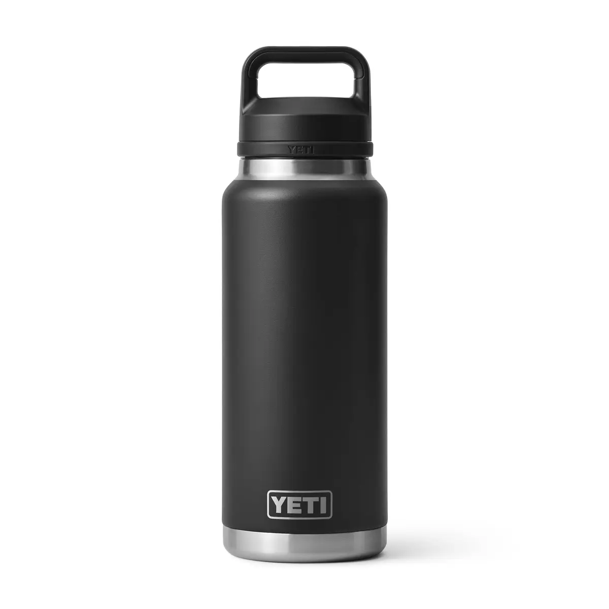 YETI Rambler 36 oz Bottle with Chug Cap, Vacuum Insulated Stainless Steel, Black | 1020 ml (36 oz) - main product image