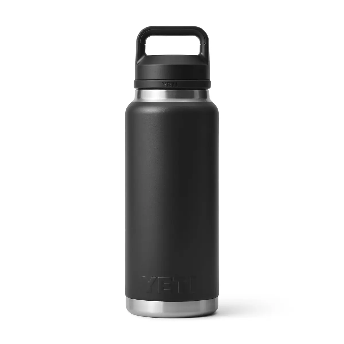 YETI Rambler 36 oz Bottle with Chug Cap, Vacuum Insulated Stainless Steel, Black | 1020 ml (36 oz) - view 5