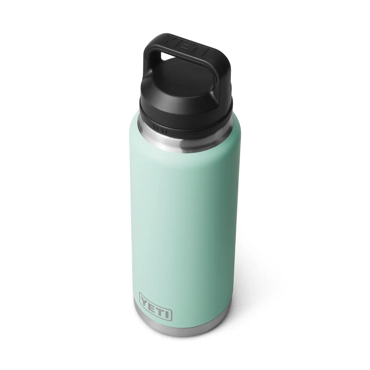 YETI Rambler 36 oz Bottle with Chug Cap, Seafoam | 1035 ml (36 fl oz) Insulated Stainless Steel - view 7
