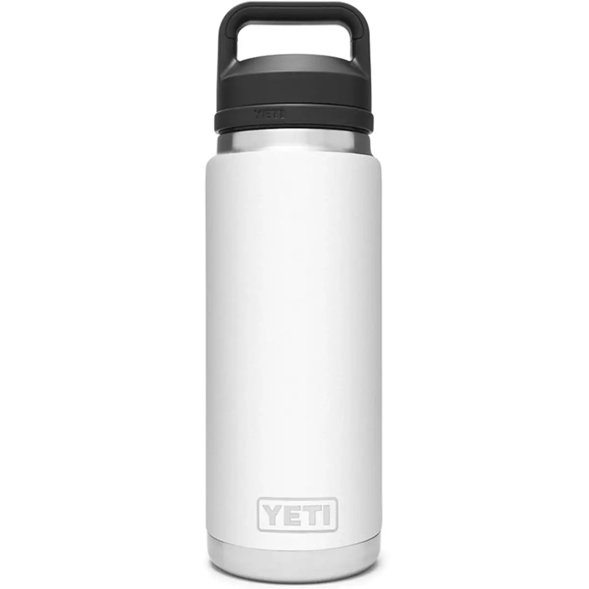 YETI Rambler 26 oz Bottle - White | Stainless Steel Vacuum Insulated Chug Cap - main product image