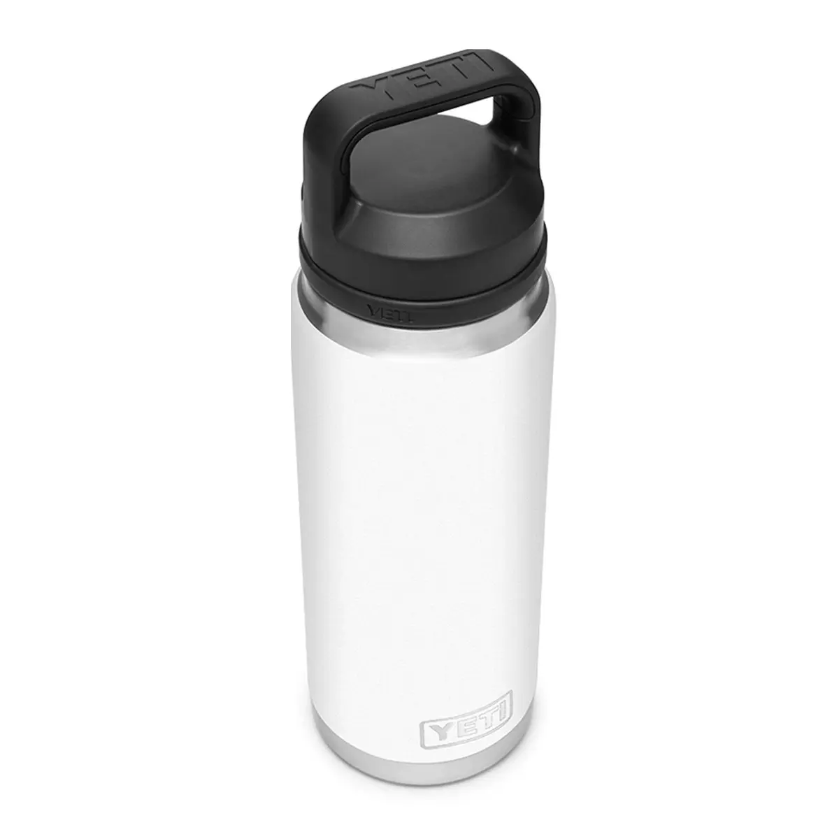 YETI Rambler 26 oz Bottle Vacuum Insulated Stainless Steel with Chug Cap, White - view 3