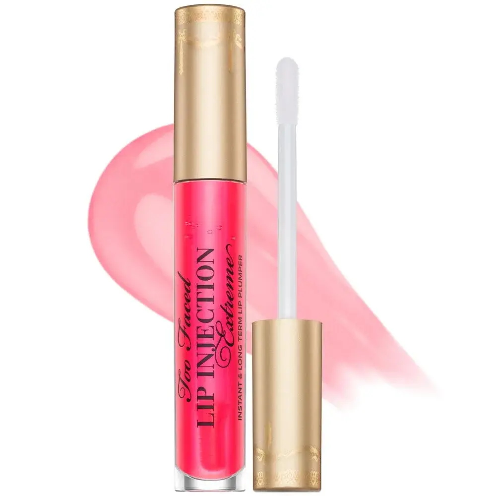 Too Faced Lip Injection Extreme Lip Plumper Gloss Pink Punch | 4ml (0.14 Fl Oz) Instant Plumping & Hydration - main product image