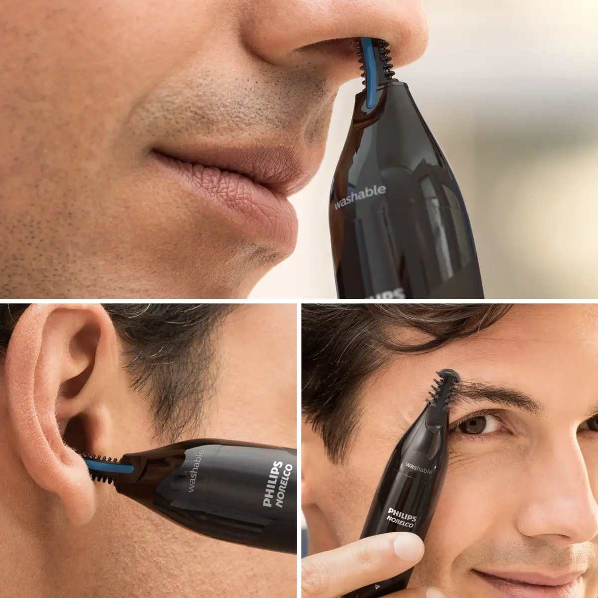 Norelco Nose Trimmer 1000 for Nose, Ears & Eyebrows | Protective Guard System - view 6