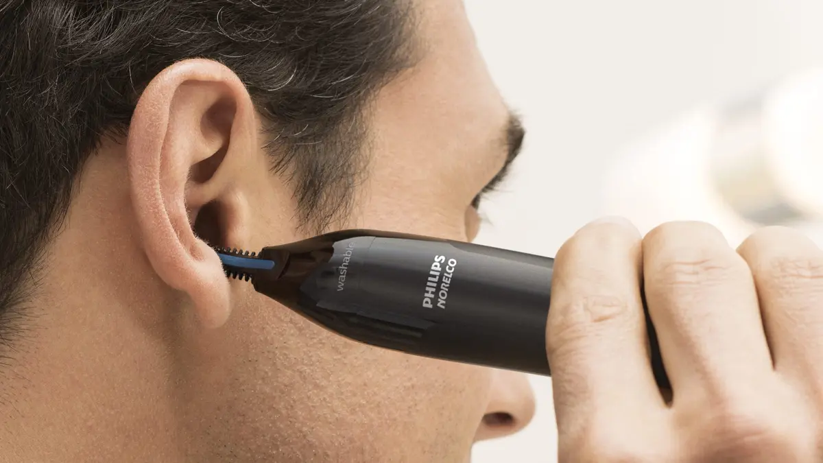 Norelco Nose Trimmer 1000 for Nose, Ears & Eyebrows | Protective Guard System - view 8