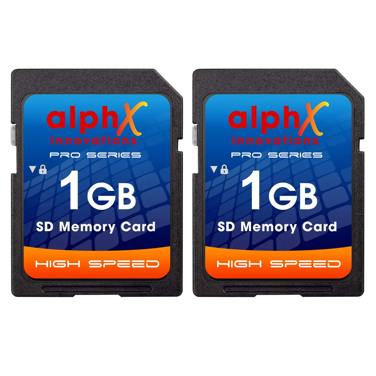 AlphX 1gb SD Secure Digital Memory Card Pack of 2 | Compatible with All Devices - view 3
