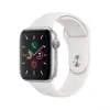 Apple Watch Series 5 GPS + Cellular 40MM Silver Aluminum with White Sport Band | Always-On Retina Display - main product image