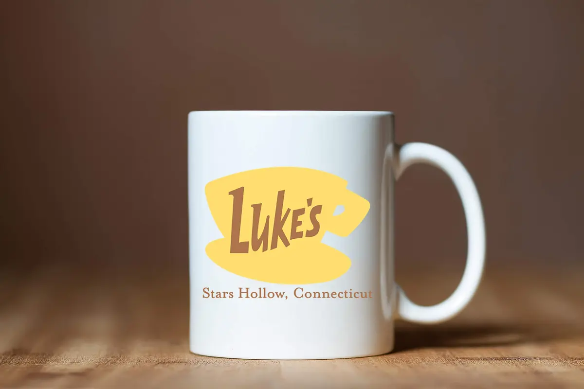 BSM Luke's Vintage Distressed Coffee Mug 11oz | Gilmore Merchandise Gifts Coffee Cup - main product image
