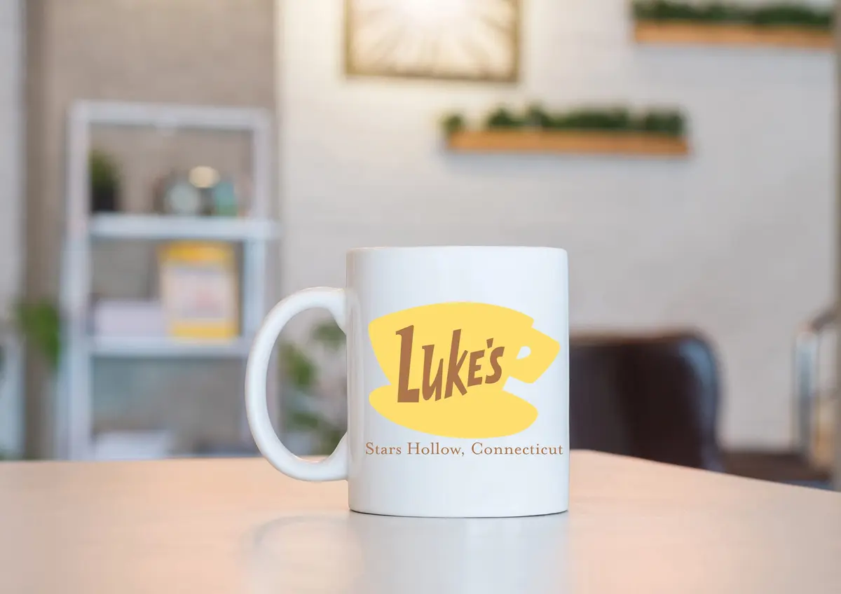 BSM Luke's Vintage Distressed Coffee Mug 11oz | Gilmore Merchandise Gifts Coffee Cup - view 2