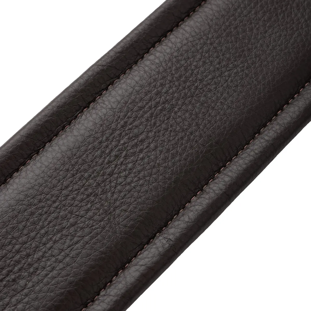 Levy's Leathers 3" Wide Amped Leather Series Guitar Strap with Foam Padding and Garment Leather Backing, Dark Brown (M26PD-DBR_DBR) | 9.5 cm (3.8") Tall - view 9