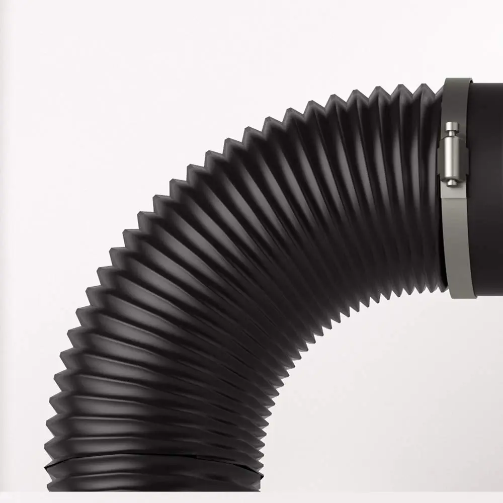 AC Infinity Flexible Aluminum Ducting 10 inch (25.4 cm) x 8 ft | Heavy-Duty Four-Layer Ventilation Tube with Clamps - view 6