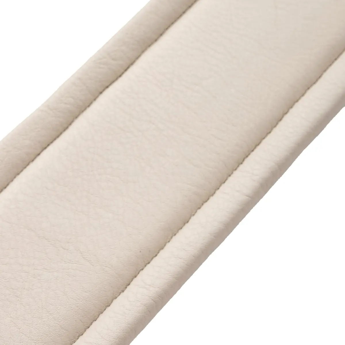 Levy's Leathers 3" Wide Amped Leather Series Guitar Strap with Foam Padding and Garment Leather Backing; Brown and Cream - view 9