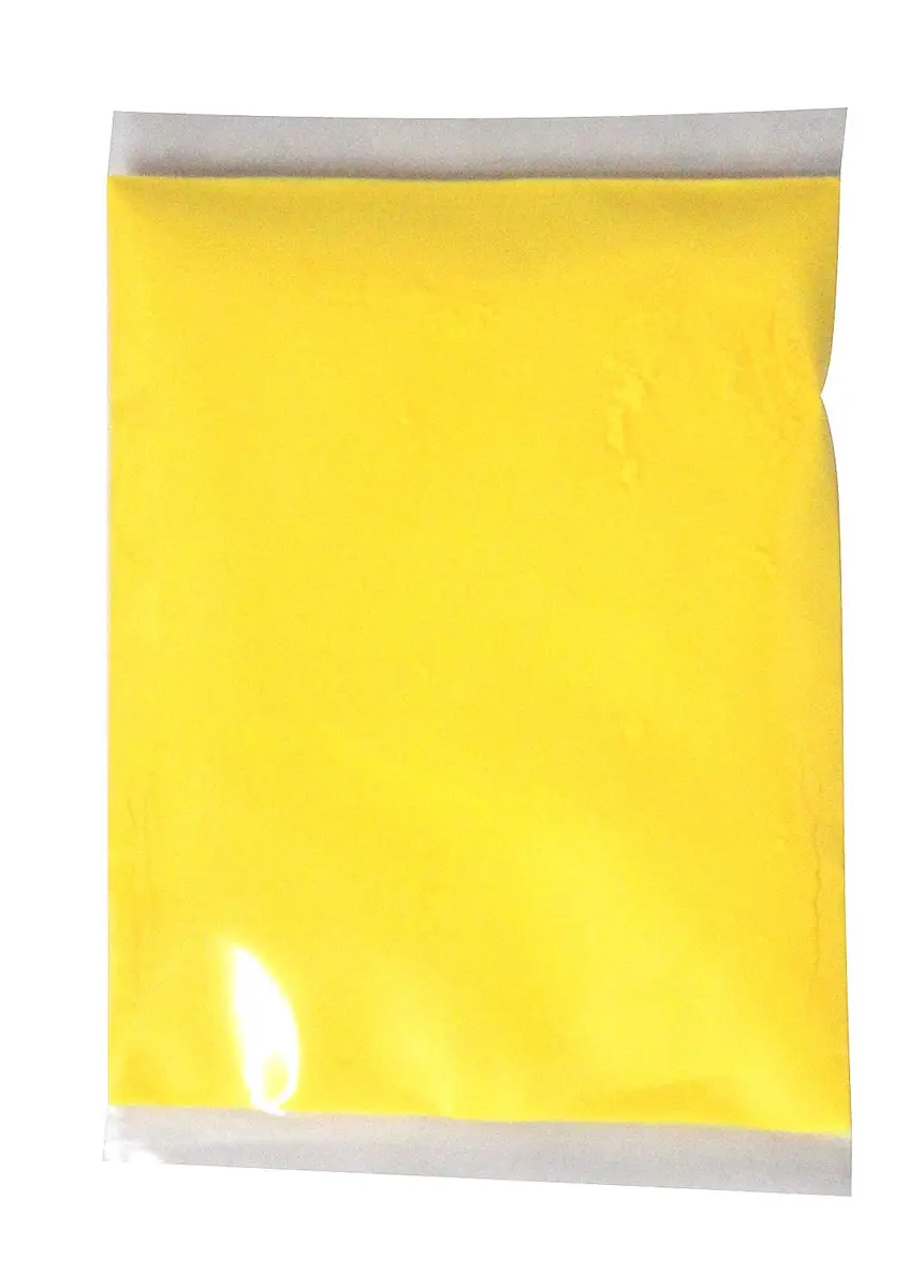 Glomania Glow in The Dark Neutral Invisible Strontium Aluminate Pigment Powder 2oz | Bright Yellow/Orange - view 3