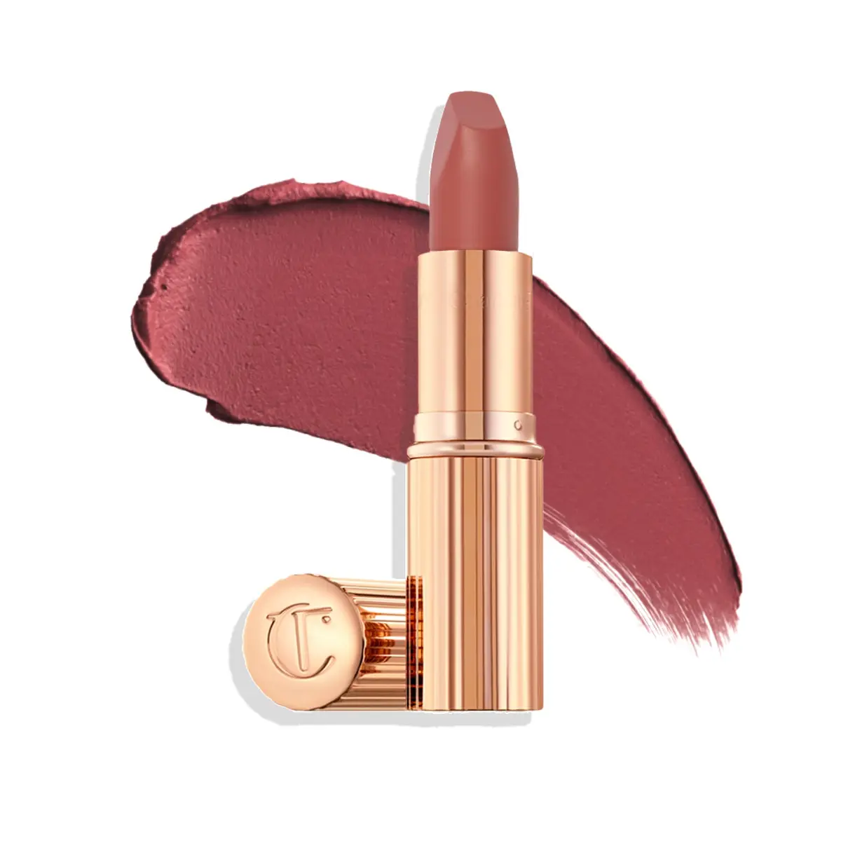 Charlotte Tilbury Matte Revolution Lipstick Pillow Talk Medium | Long Lasting, Hydrating, Matte Finish - main product image