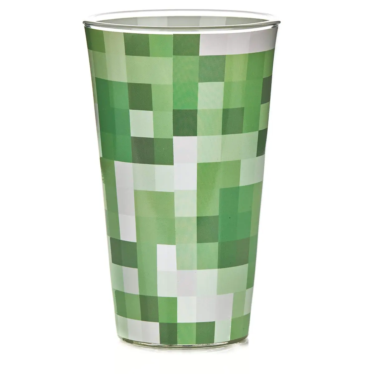 Paladone Minecraft Creeper Glass Tumbler 450ml (15.2 oz) | Officially Licensed Gaming Collectible - view 4