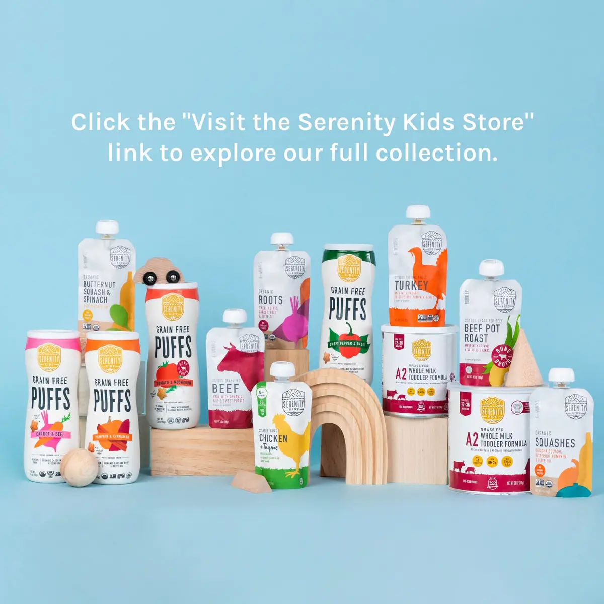 Serenity Kids 6+ Months Chicken Baby Food Pouch | Organic Protein & No Added Sugar (70-120 chars) - view 9