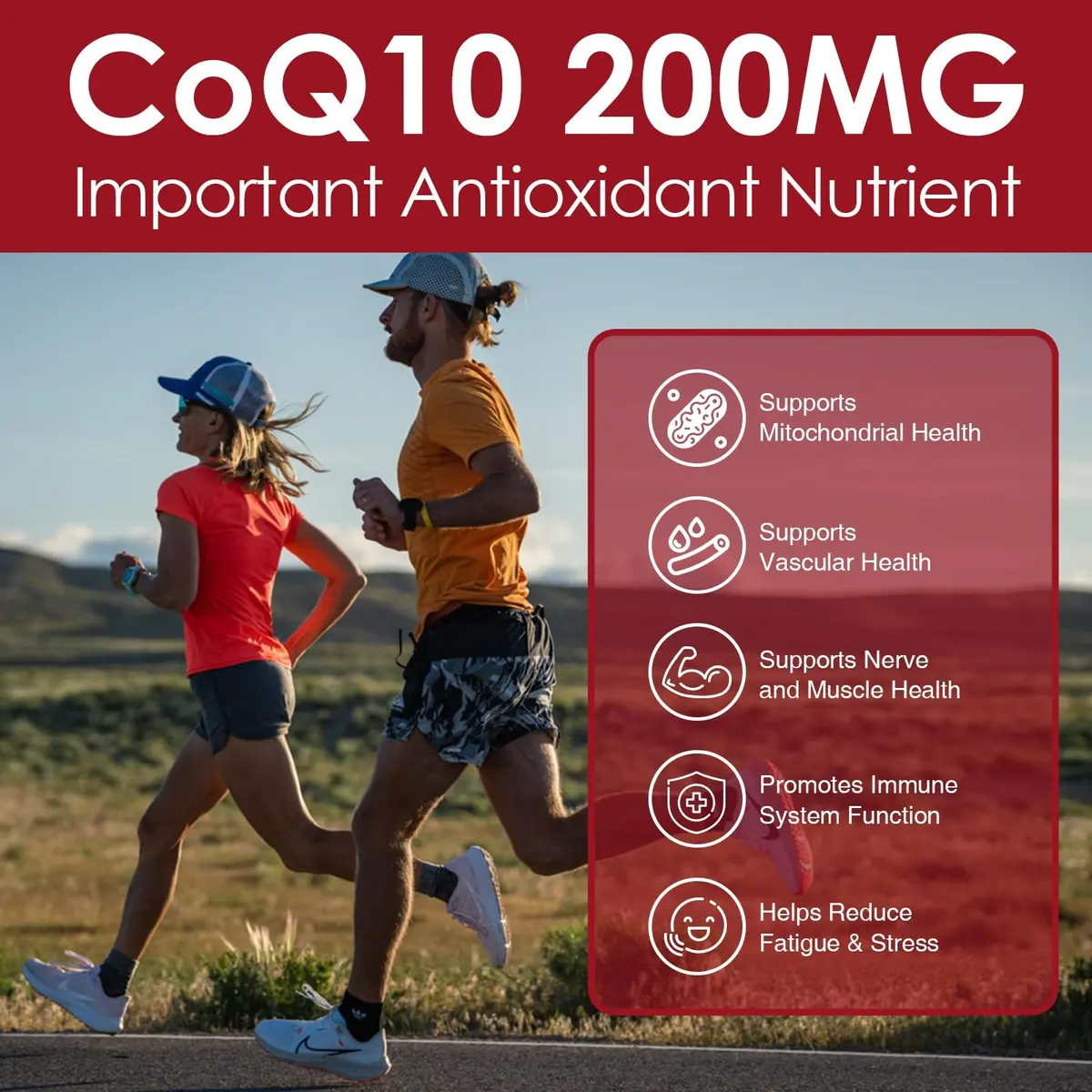 NATURE TARGET CoQ10 200mg Softgels with PQQ, 120 Servings | High Absorption Antioxidant for Heart & Immunity - view 4