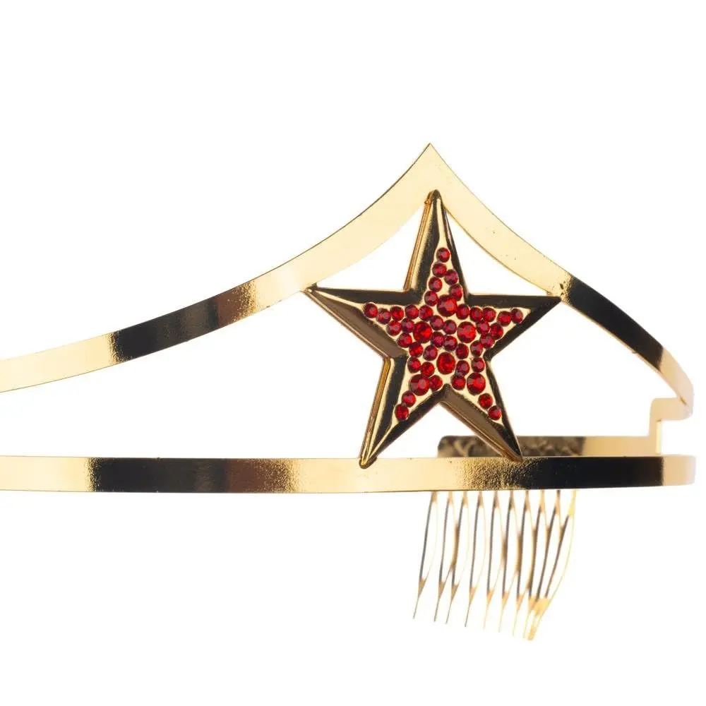 Bioworld Wonder Woman Cosplay Gold Tiara | Costume Headwear for Girls (OSFA) - view 2