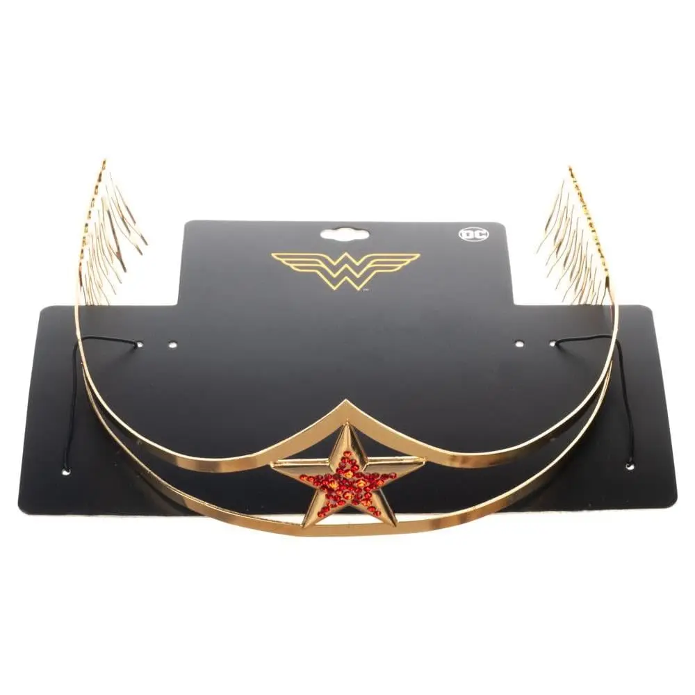 Bioworld Wonder Woman Cosplay Gold Tiara | Costume Headwear for Girls (OSFA) - view 4