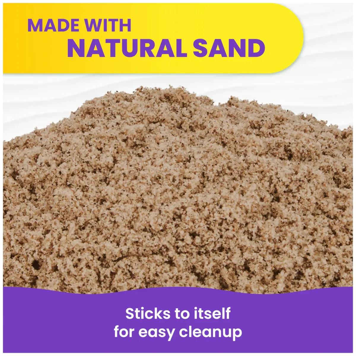 Kinetic Sand Beach Sand 1.47 kg (3.25lb) | Sensory Toys for Kids Ages 3+ - view 4