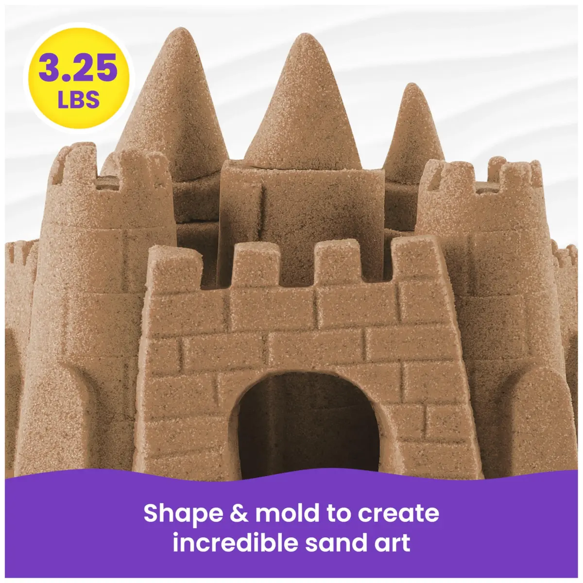 Kinetic Sand Beach Sand 1.47 kg (3.25lb) | Sensory Toys for Kids Ages 3+ - view 3