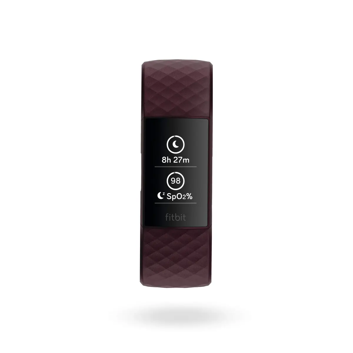 Fitbit Charge 4 Fitness & Activity Tracker with Built-in GPS, Heart Rate, Sleep & Swim Tracking, Rosewood, One Size (S & L Bands Included) - view 2