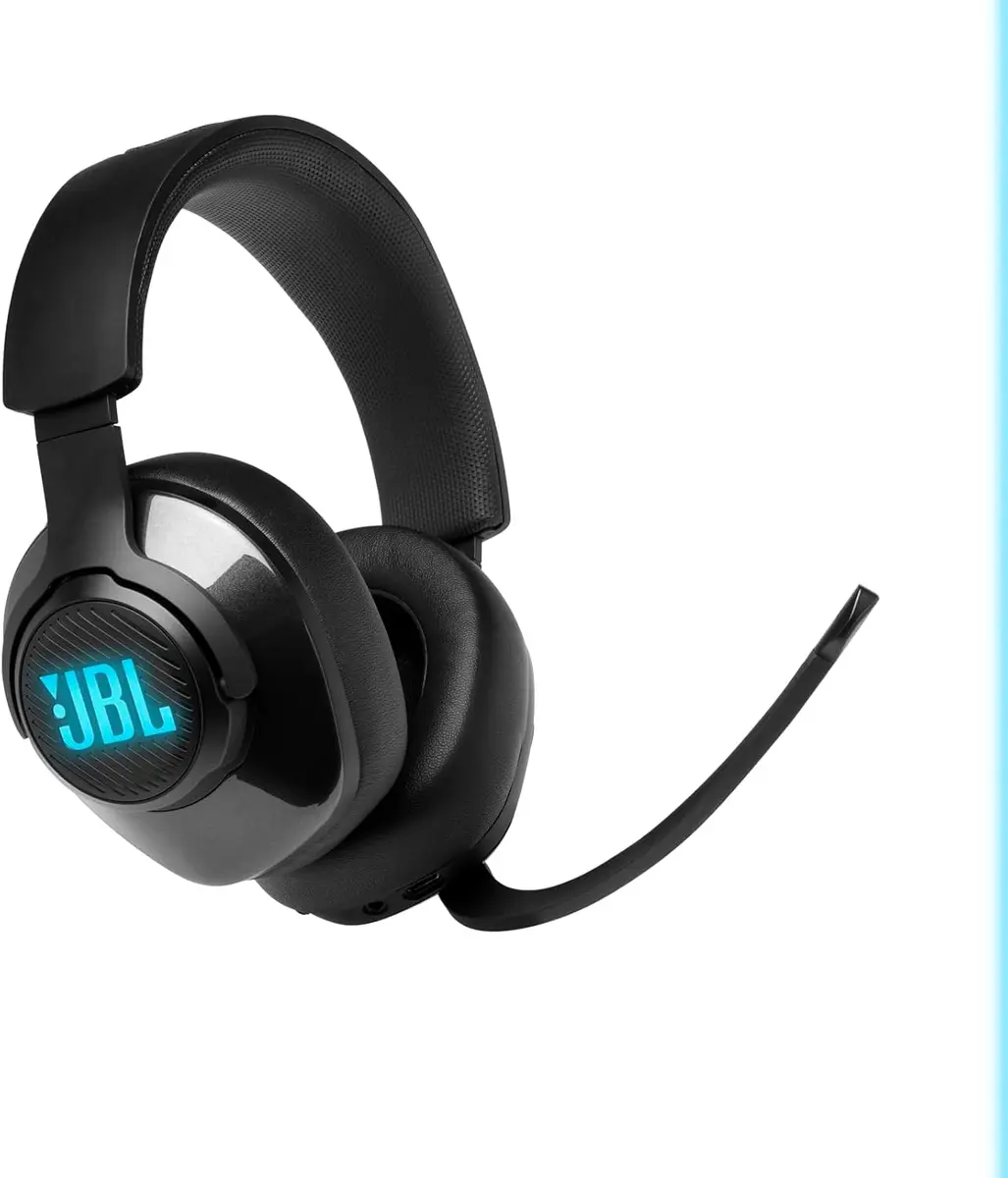JBL Quantum 400 Wired Gaming Headset with Surround Sound & Mic | Over-Ear Comfort (110c) - view 2