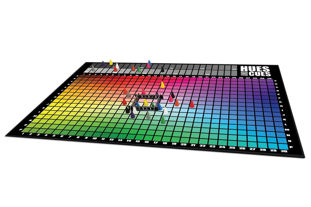 USAOPOLY Hues and Cues - Vibrant Color Guessing Board Game for 3-10 Players Ages 8+ | Connect Clues from 480 Colors - view 4