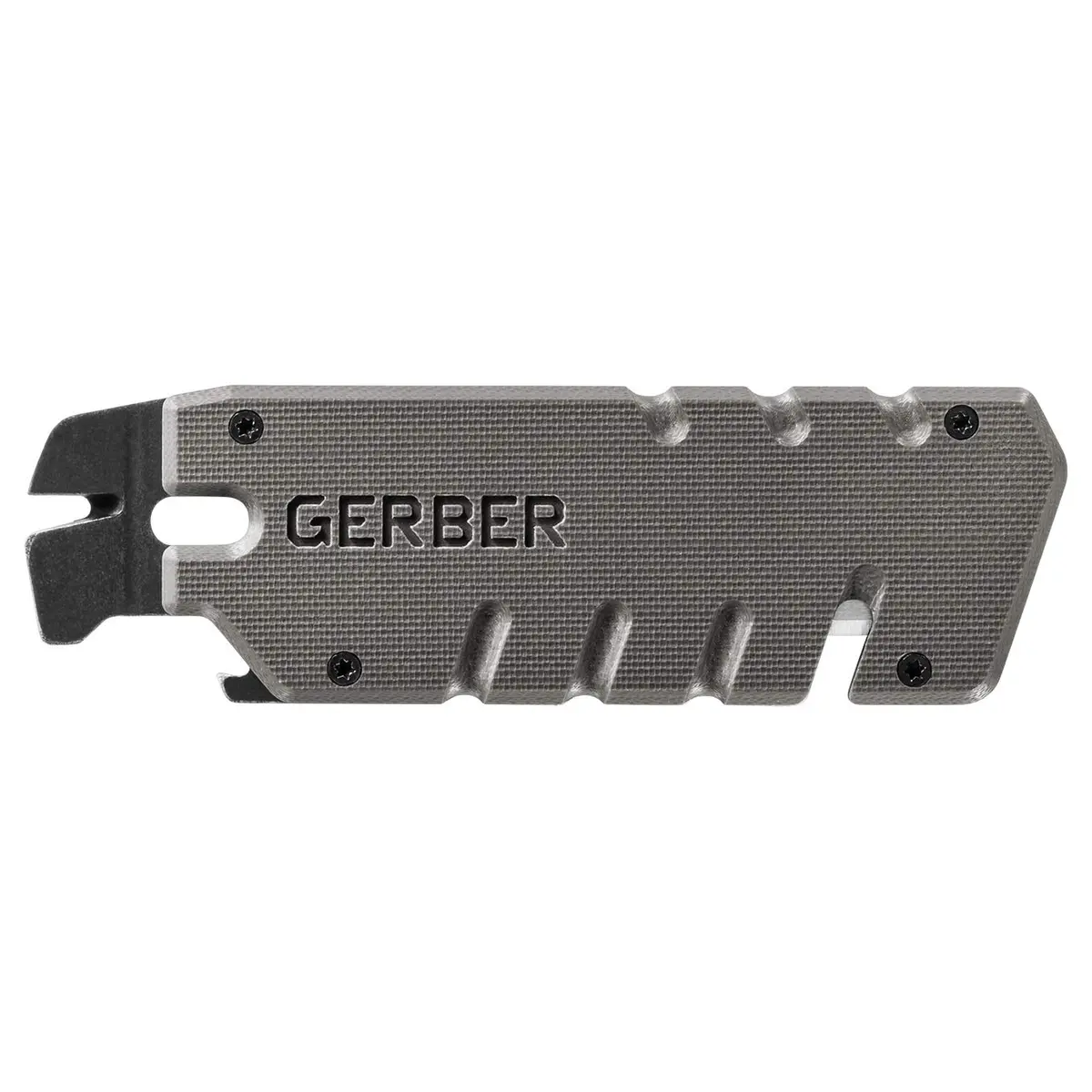 Gerber Prybrid Pocket Knife Multitool 8-in-1 Box Cutter, Bottle Opener, Grey (4.25 x 1.3 x 0.4 inches) - view 2