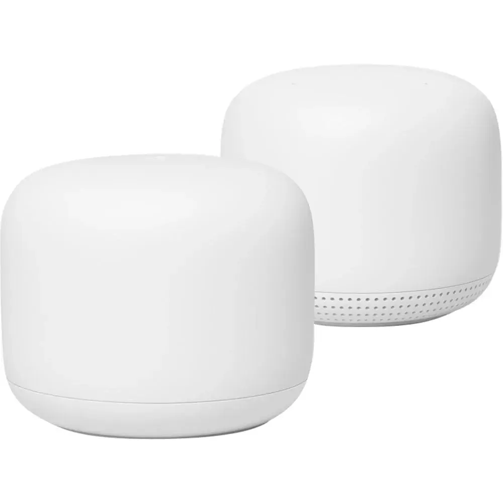 Google Nest Wifi Router with 1 Point - Mesh WiFi System 3800 sq ft Coverage | Dual-Band AC2200 Speeds - main product image