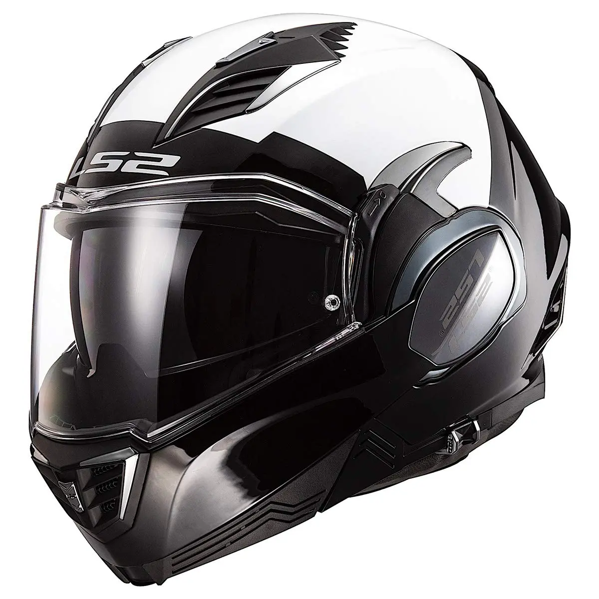 LS2 Helmets Valiant II Modular Helmet X-Small | 180° Flip, DOT Safety - main product image