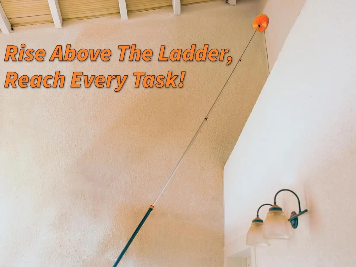 EXTEND-A-REACH High Reach Duster Kit with 5-24 ft Extension Pole | 7.3 m (24 ft) Max Reach - view 7