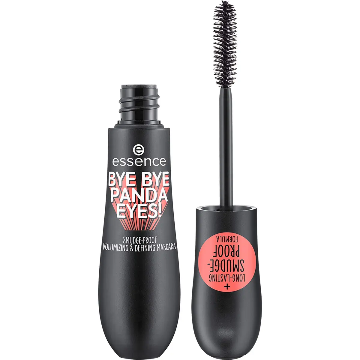 Essence Bye Bye Panda Eyes Tubing Mascara, Black, 16ml (0.54 Fl Oz) | Smudge-proof & Water-resistant - main product image